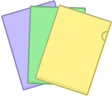 クリアファイル制作