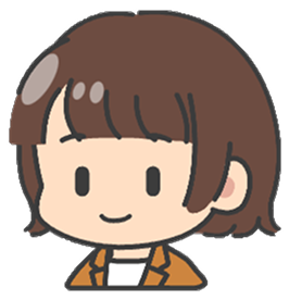 代表の真顔イラスト